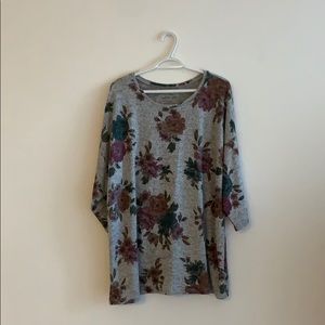 Torrid 3/4 sleeve super soft top